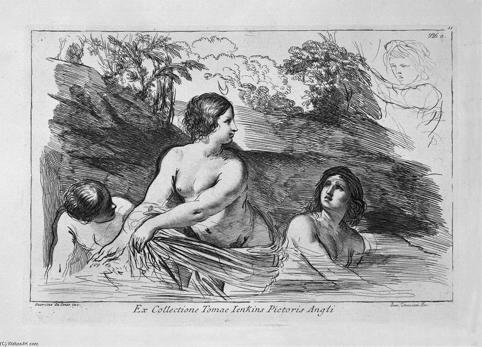 Wikioo.org - The Encyclopedia of Fine Arts - Painting, Artwork by Giovanni Battista Piranesi - Diana bating