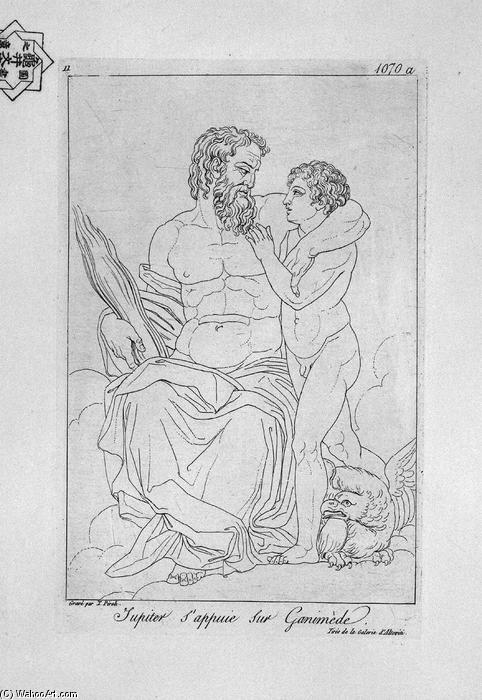 Wikioo.org - The Encyclopedia of Fine Arts - Painting, Artwork by Giovanni Battista Piranesi - Jupiter and Ganymede