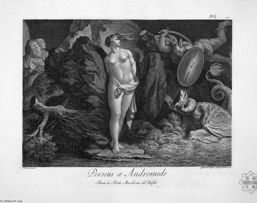 Wikioo.org – La Enciclopedia de las Bellas Artes - Pintura, Obras de arte de Giovanni Battista Piranesi - Meleagro y Atalanta