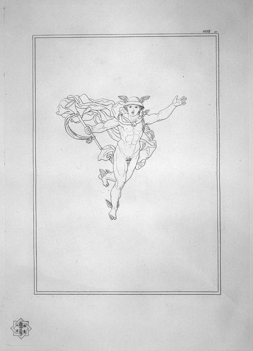 WikiOO.org - Енциклопедія образотворчого мистецтва - Живопис, Картини
 Giovanni Battista Piranesi - Mercury