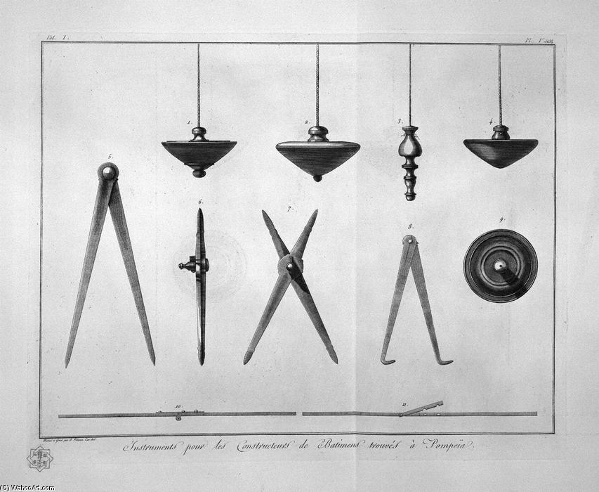 WikiOO.org - Енциклопедія образотворчого мистецтва - Живопис, Картини
 Giovanni Battista Piranesi - Tools of builder