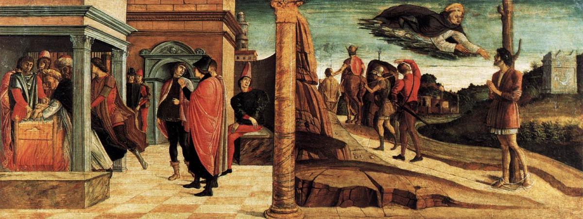 Wikioo.org - Die Enzyklopädie bildender Kunst - Malerei, Kunstwerk von Giovanni Bellini - Polyptych von San Vincenzo Ferreri