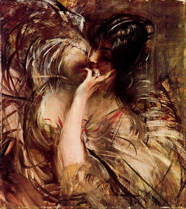 Wikioo.org - The Encyclopedia of Fine Arts - Painting, Artwork by Giovanni Boldini - The Bouse of Voile