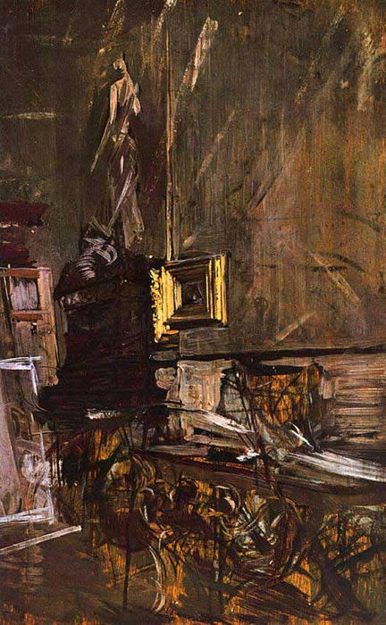 Wikioo.org - The Encyclopedia of Fine Arts - Painting, Artwork by Giovanni Boldini - The Golden Frame