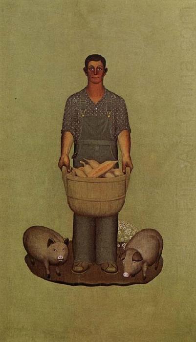 Wikioo.org - The Encyclopedia of Fine Arts - Painting, Artwork by Grant Wood - Iowa's Product