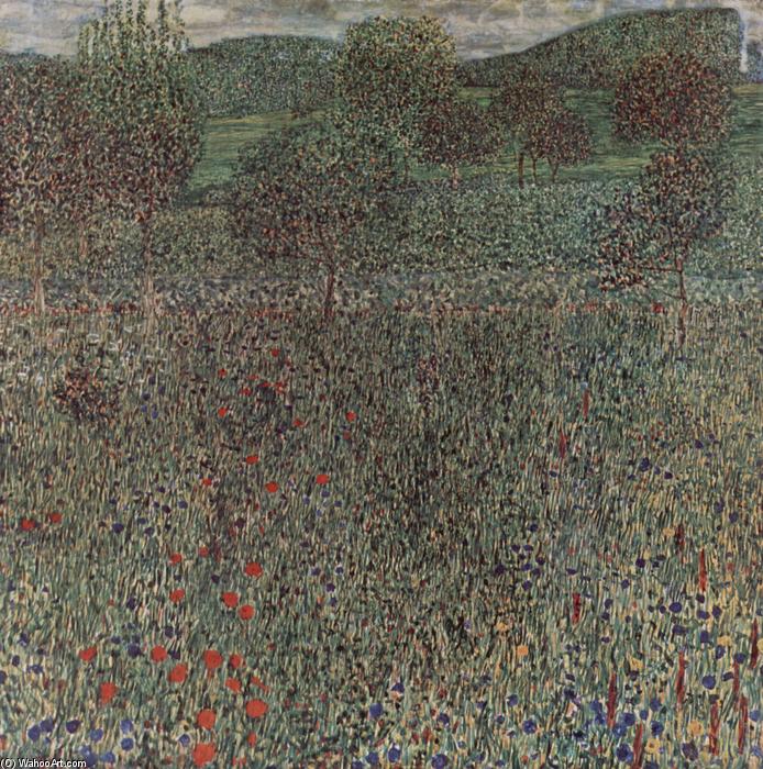 WikiOO.org – 美術百科全書 - 繪畫，作品 Gustav Klimt - 现场绽放
