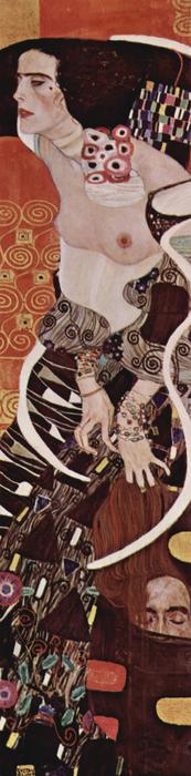 Wikioo.org – L'Enciclopedia delle Belle Arti - Pittura, Opere di Gustav Klimt - giuditta ii ( Salome )