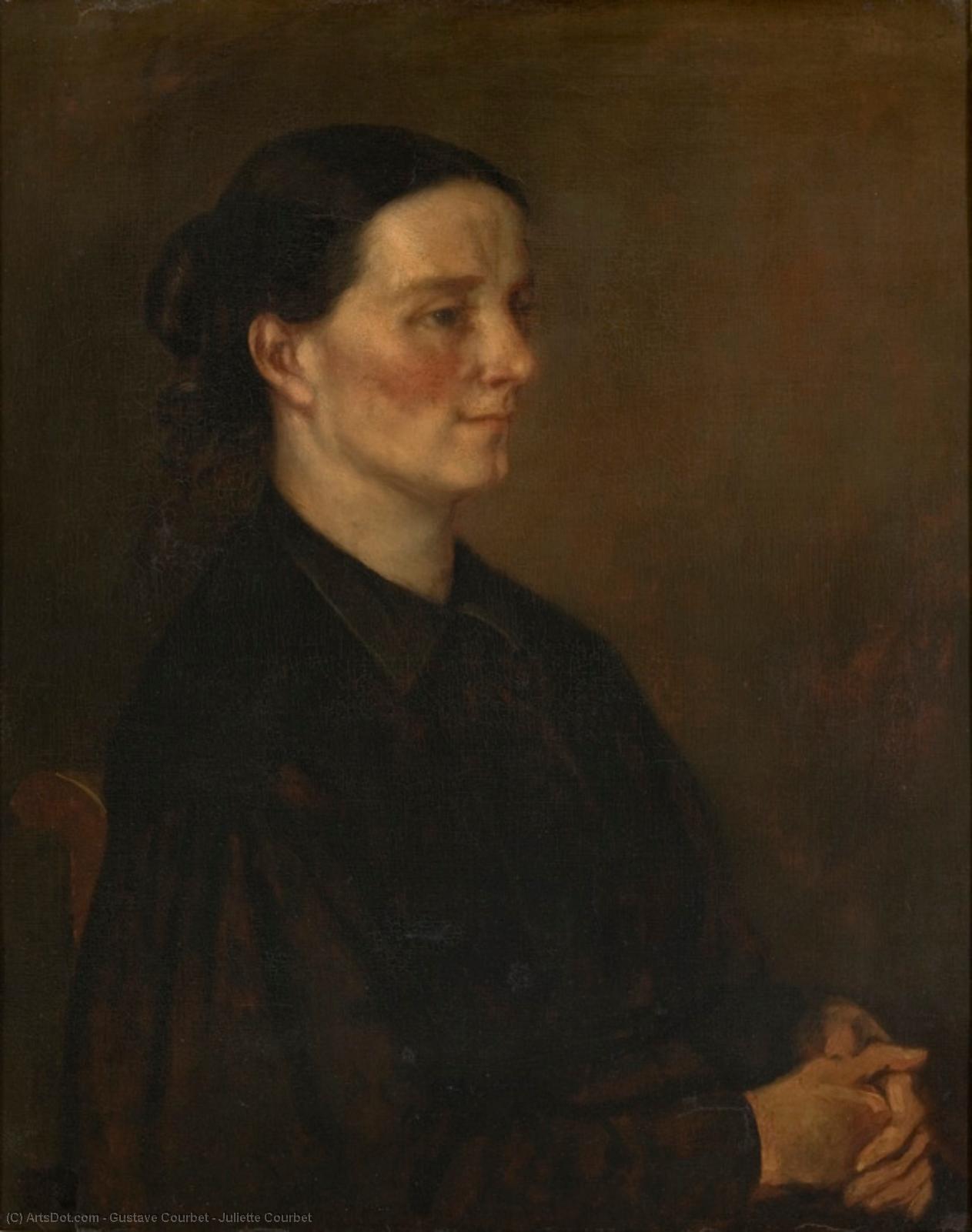 Wikioo.org – L'Encyclopédie des Beaux Arts - Peinture, Oeuvre de Gustave Courbet - Juliette Courbet