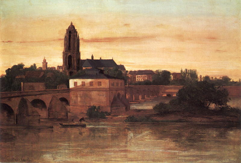WikiOO.org - Enciklopedija likovnih umjetnosti - Slikarstvo, umjetnička djela Gustave Courbet - Frankfurt