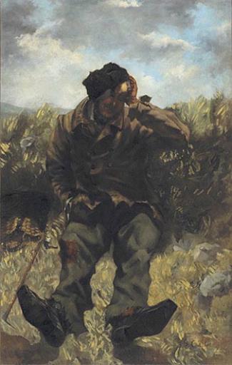 WikiOO.org - Enciclopedia of Fine Arts - Pictura, lucrări de artă Gustave Courbet - The Vagabond