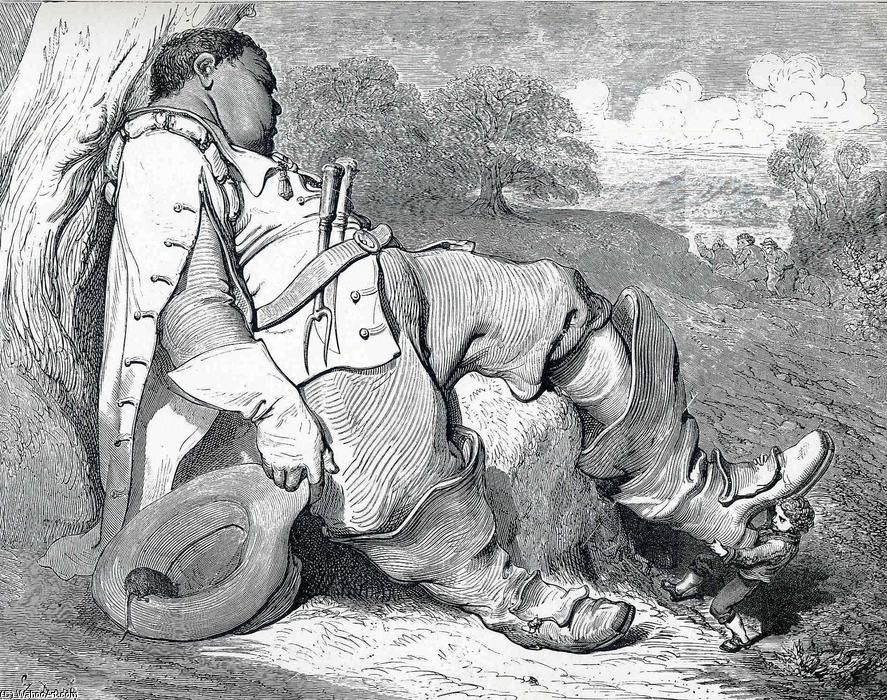 Wikioo.org - Bách khoa toàn thư về mỹ thuật - Vẽ tranh, Tác phẩm nghệ thuật Paul Gustave Doré - The Seven League Boots