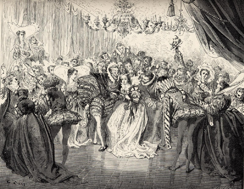 WikiOO.org - Encyclopedia of Fine Arts - Maalaus, taideteos Paul Gustave Doré - Cinderella