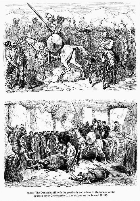 Wikioo.org – L'Encyclopédie des Beaux Arts - Peinture, Oeuvre de Paul Gustave Doré - don Quichotte 13