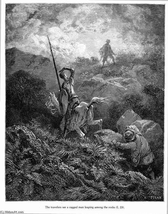 Wikioo.org - The Encyclopedia of Fine Arts - Painting, Artwork by Paul Gustave Doré - Don Quixote (31)