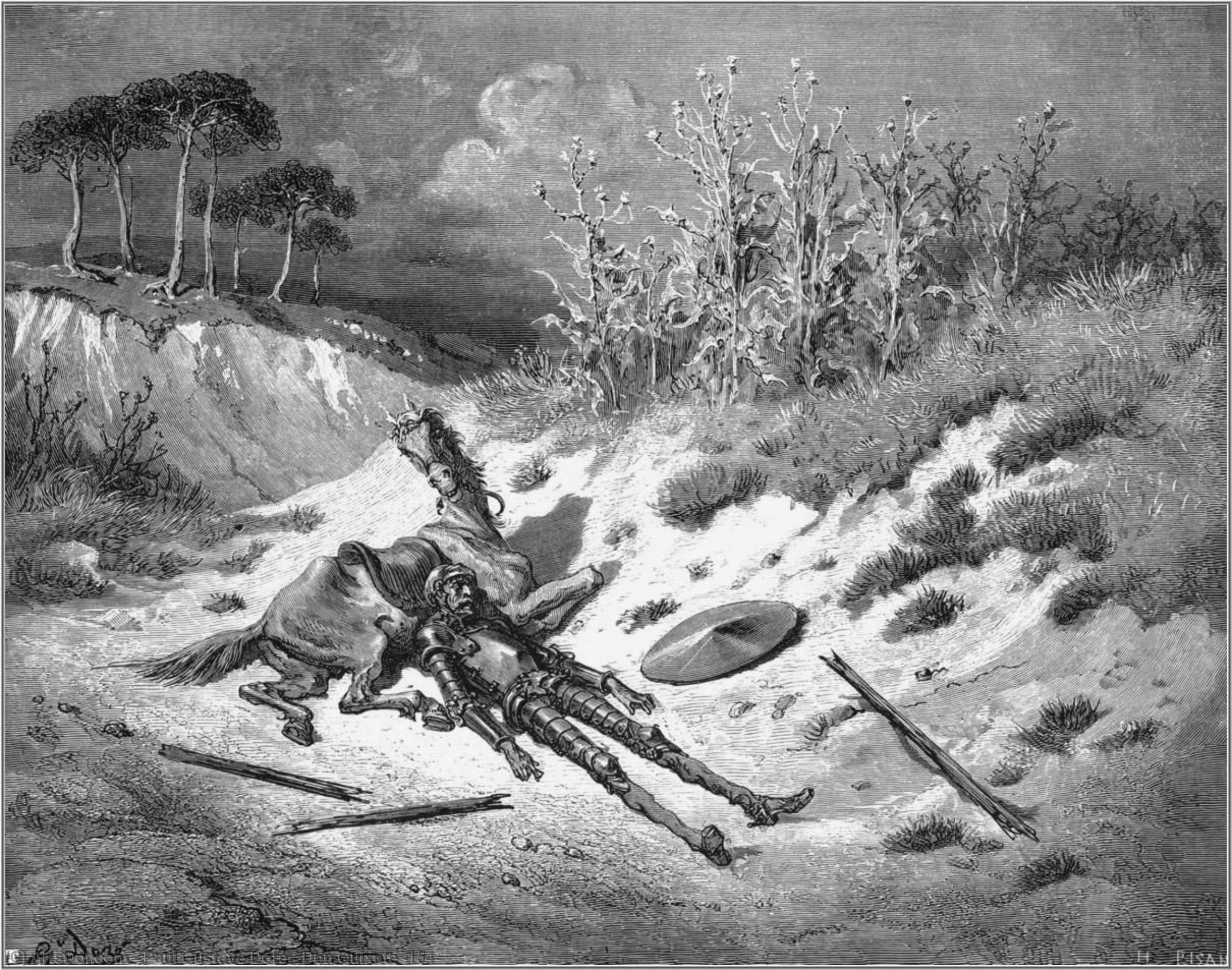 WikiOO.org - دایره المعارف هنرهای زیبا - نقاشی، آثار هنری Paul Gustave Doré - Don Quixote (154)