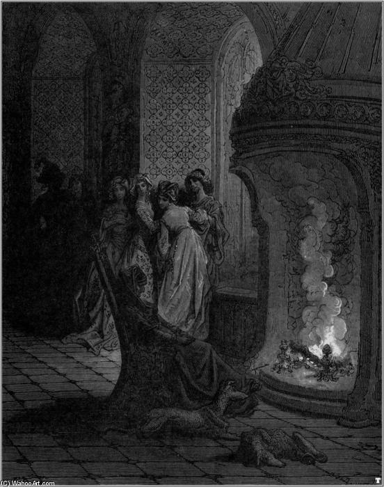 WikiOO.org – 美術百科全書 - 繪畫，作品 Paul Gustave Doré - 奥兰多FURIOSO