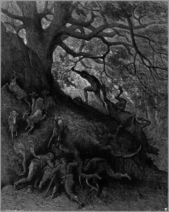 WikiOO.org - Encyclopedia of Fine Arts - Maalaus, taideteos Paul Gustave Doré - Orlando Furioso