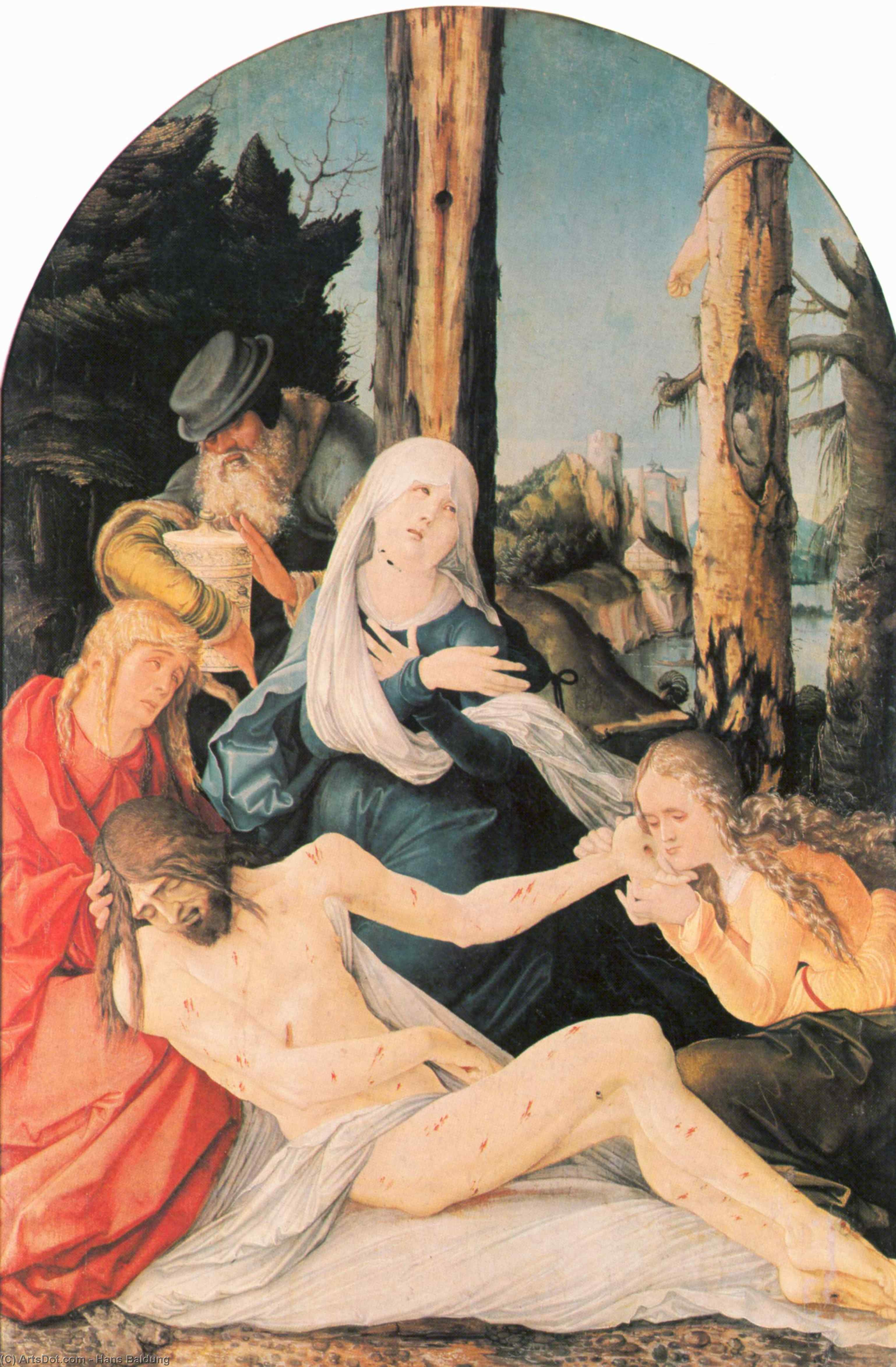 Wikioo.org - The Encyclopedia of Fine Arts - Painting, Artwork by Hans Baldung - Lamentation