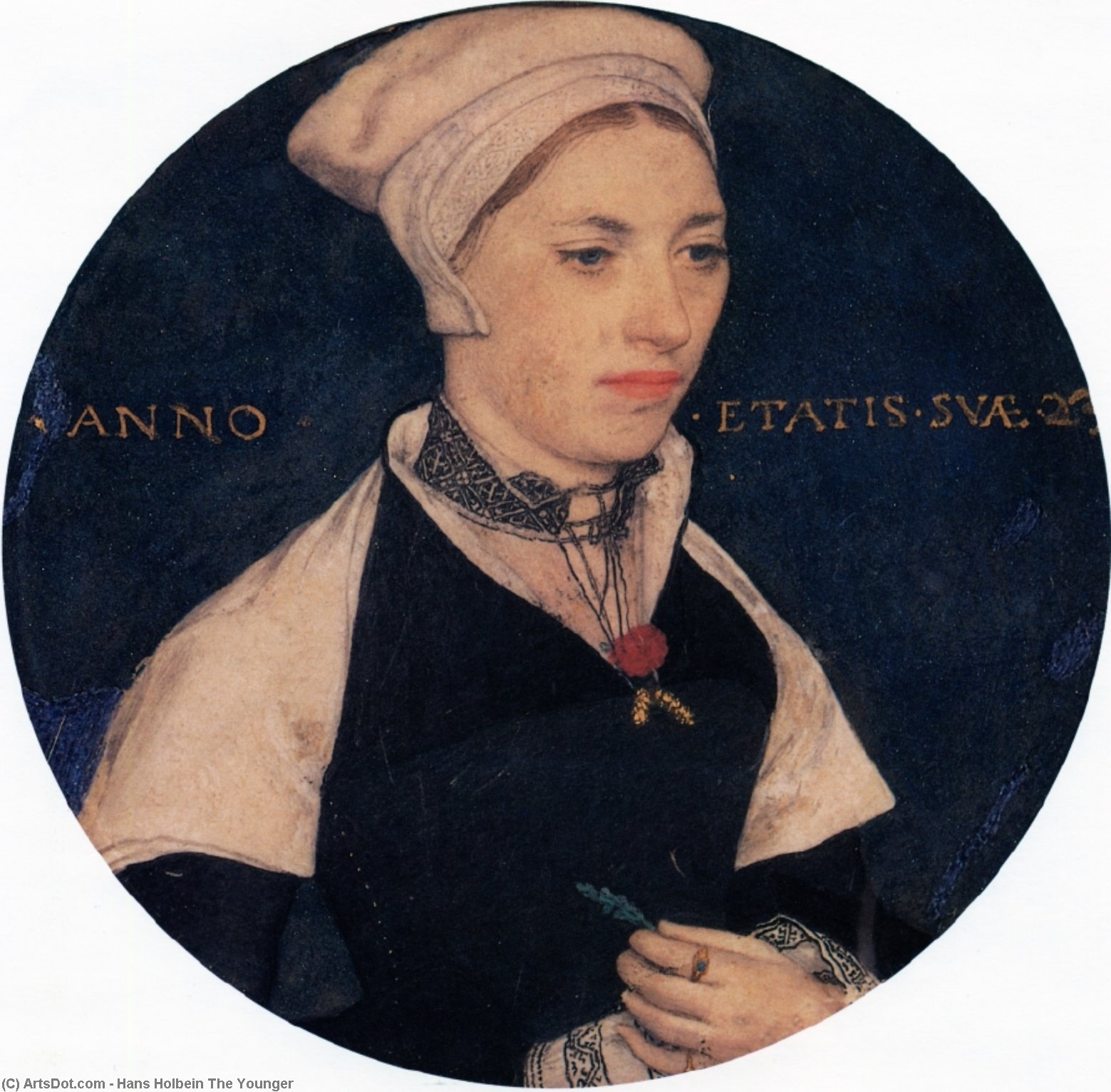 WikiOO.org - دایره المعارف هنرهای زیبا - نقاشی، آثار هنری Hans Holbein The Younger - Mrs. Pemberton