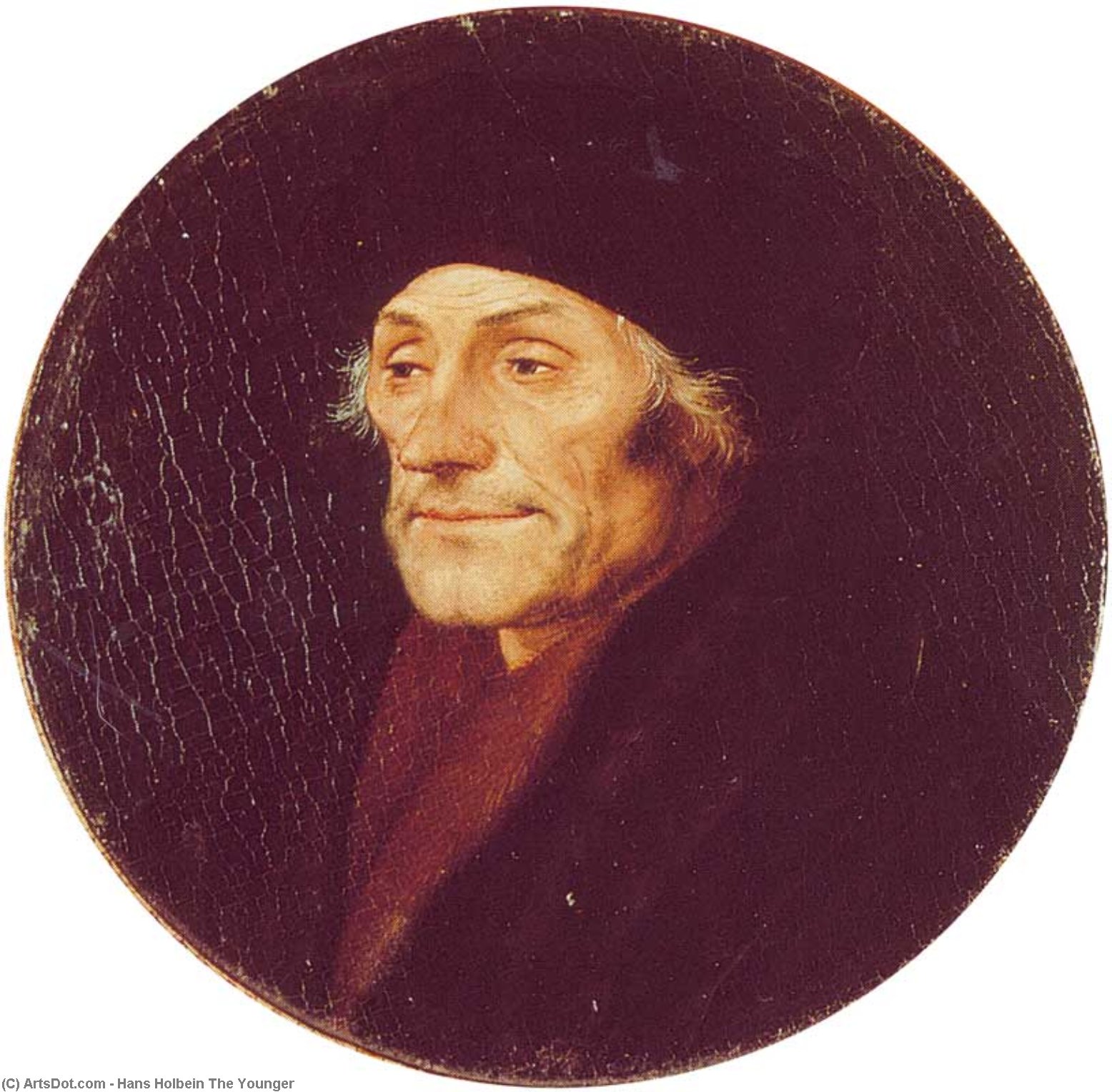 Wikioo.org - The Encyclopedia of Fine Arts - Painting, Artwork by Hans Holbein The Younger - Desiderius Erasmus