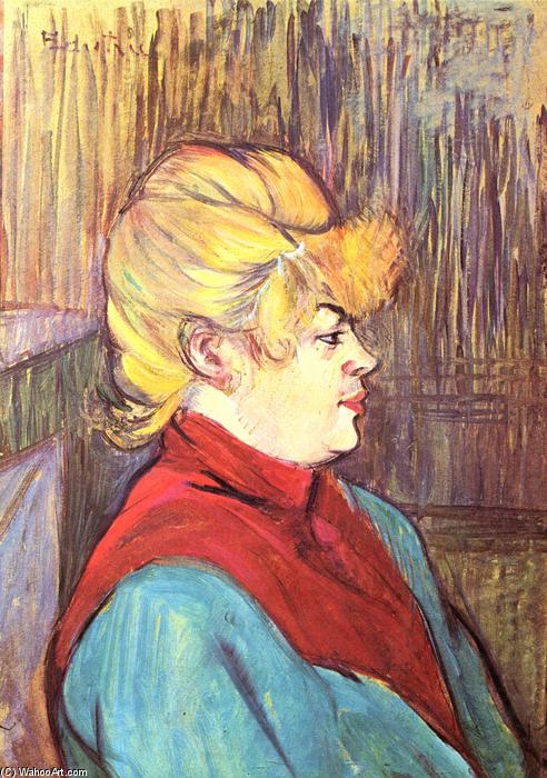 Wikioo.org - Die Enzyklopädie bildender Kunst - Malerei, Kunstwerk von Henri De Toulouse Lautrec - Woman Bordell
