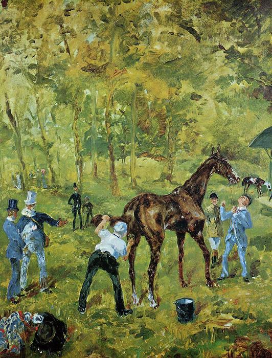 Wikioo.org - The Encyclopedia of Fine Arts - Painting, Artwork by Henri De Toulouse Lautrec - Souvenir of Auteuil
