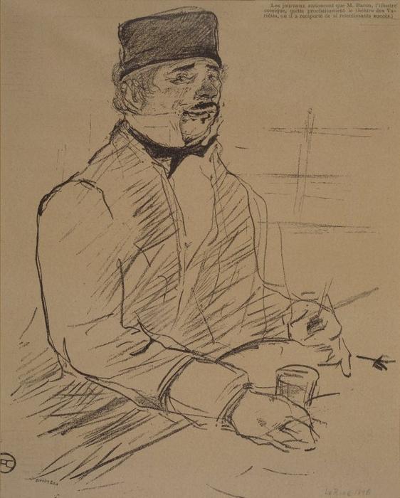 Wikioo.org - The Encyclopedia of Fine Arts - Painting, Artwork by Henri De Toulouse Lautrec - Baron