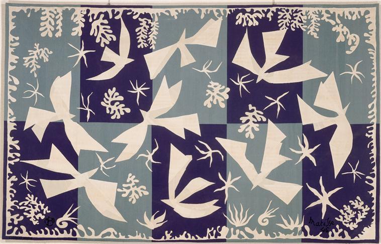 WikiOO.org - دایره المعارف هنرهای زیبا - نقاشی، آثار هنری Henri Matisse - Polynesia, the sky