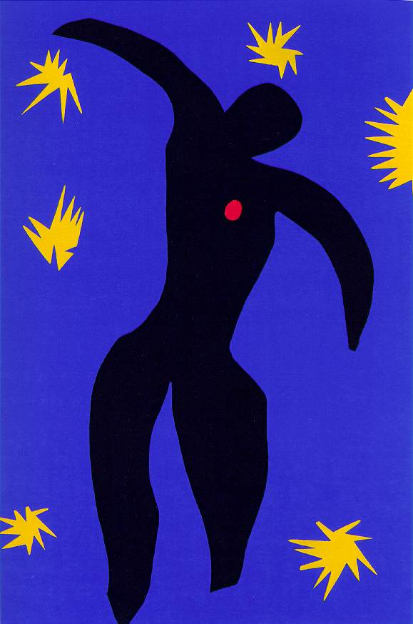 WikiOO.org - 백과 사전 - 회화, 삽화 Henri Matisse - Icarus