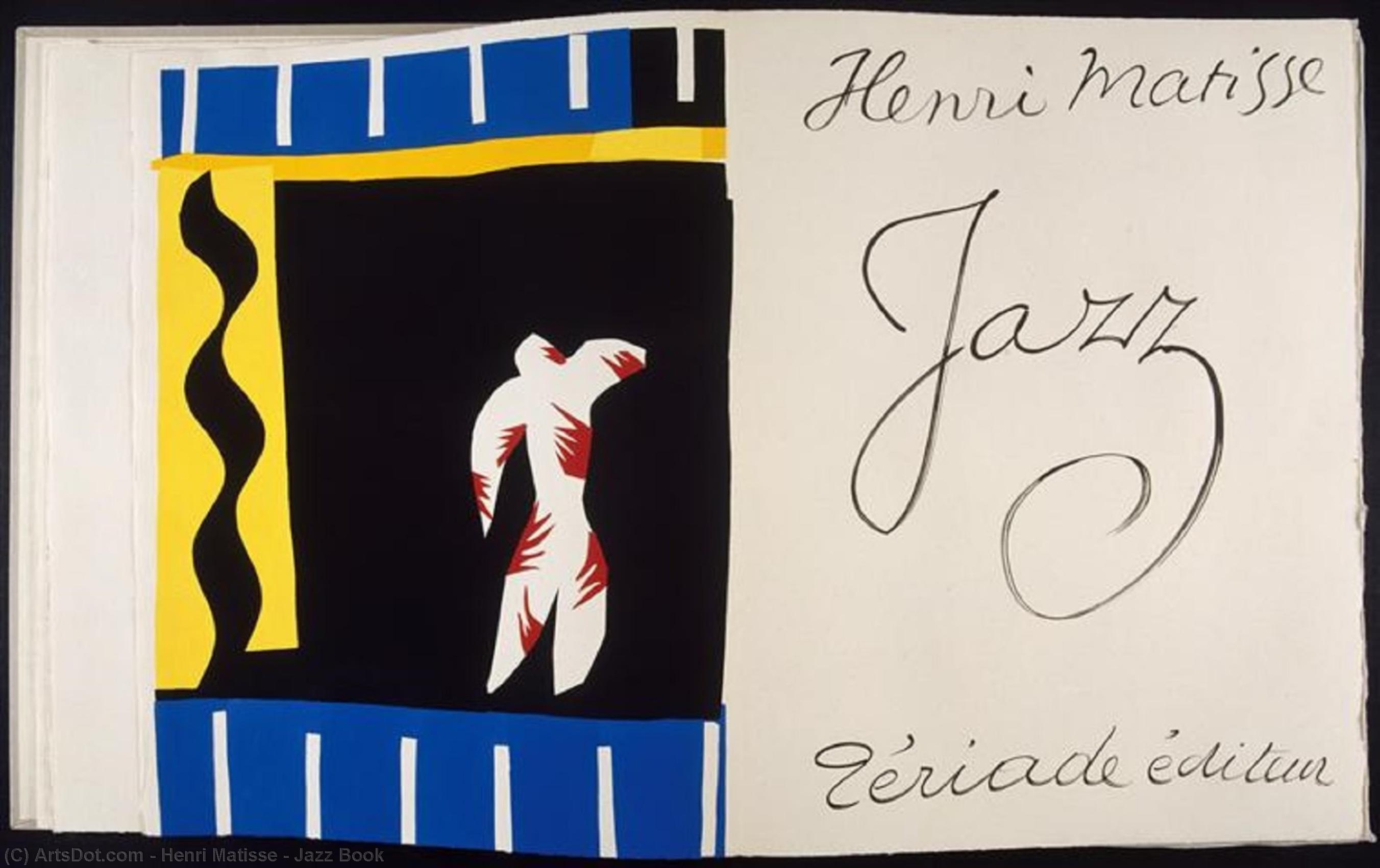 Wikioo.org - The Encyclopedia of Fine Arts - Painting, Artwork by Henri Matisse - Jazz Book
