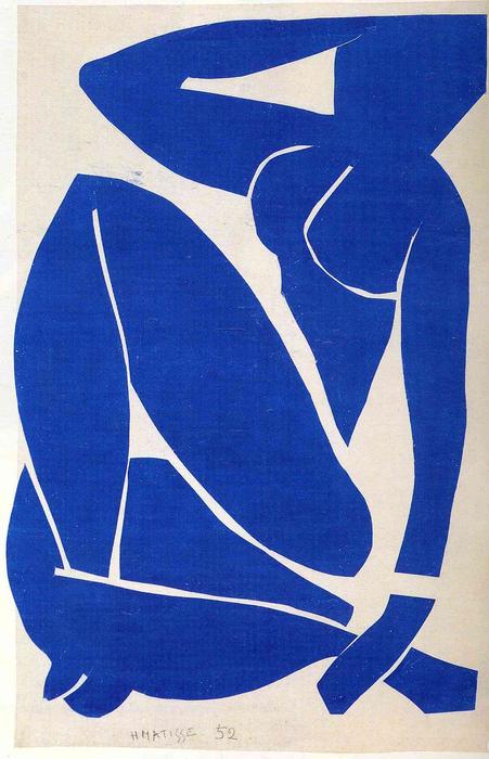 Wikioo.org - The Encyclopedia of Fine Arts - Painting, Artwork by Henri Matisse - Blue Nude