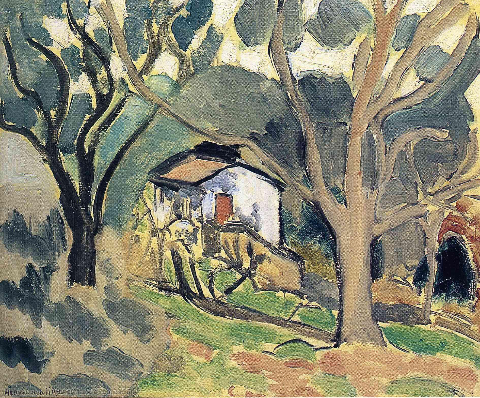 Wikioo.org - สารานุกรมวิจิตรศิลป์ - จิตรกรรม Henri Matisse - Landscape