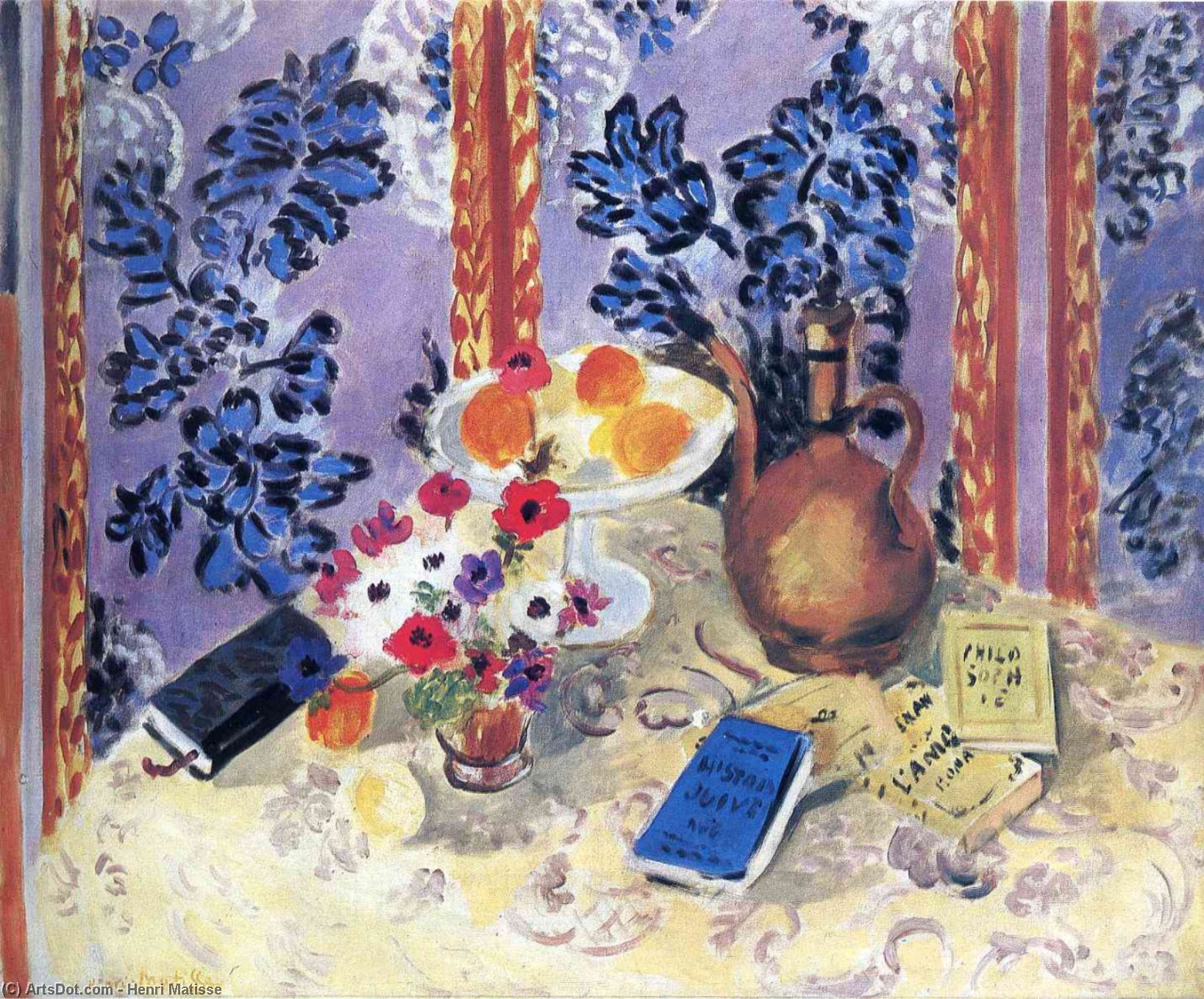 WikiOO.org - Encyclopedia of Fine Arts - Maľba, Artwork Henri Matisse - Still Life