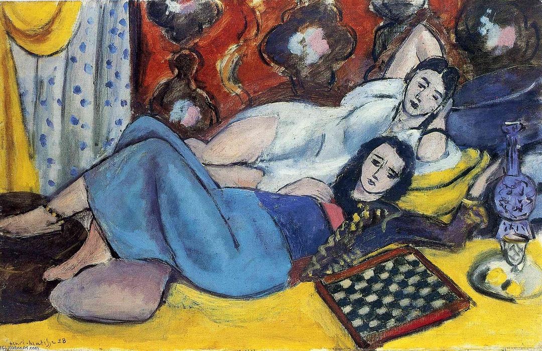 WikiOO.org - Енциклопедія образотворчого мистецтва - Живопис, Картини
 Henri Matisse - Odalisques