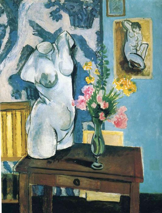 Wikioo.org - The Encyclopedia of Fine Arts - Painting, Artwork by Henri Matisse - The Plaster Torso