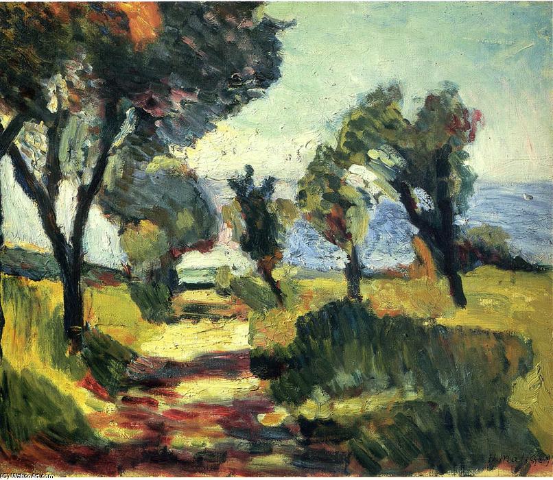 WikiOO.org - Enciklopedija dailės - Tapyba, meno kuriniai Henri Matisse - Olive Trees