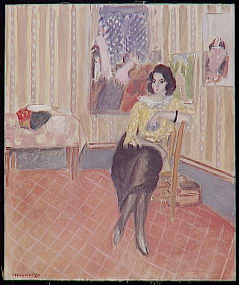 Wikioo.org - Bách khoa toàn thư về mỹ thuật - Vẽ tranh, Tác phẩm nghệ thuật Henri Matisse - Portrait of his daughter Margaret
