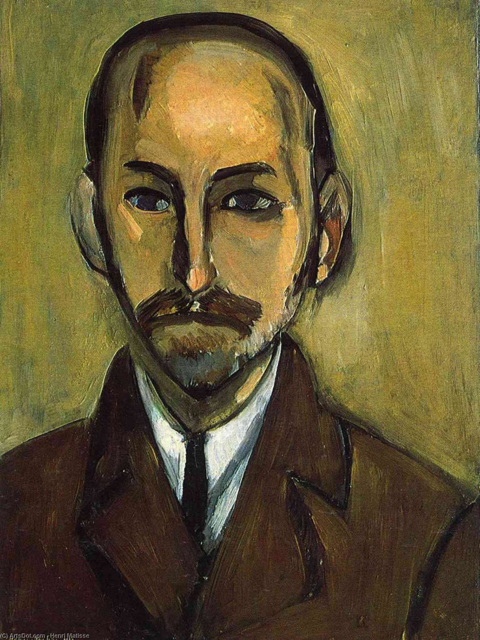 WikiOO.org - Güzel Sanatlar Ansiklopedisi - Resim, Resimler Henri Matisse - Portrait of Michael Stein