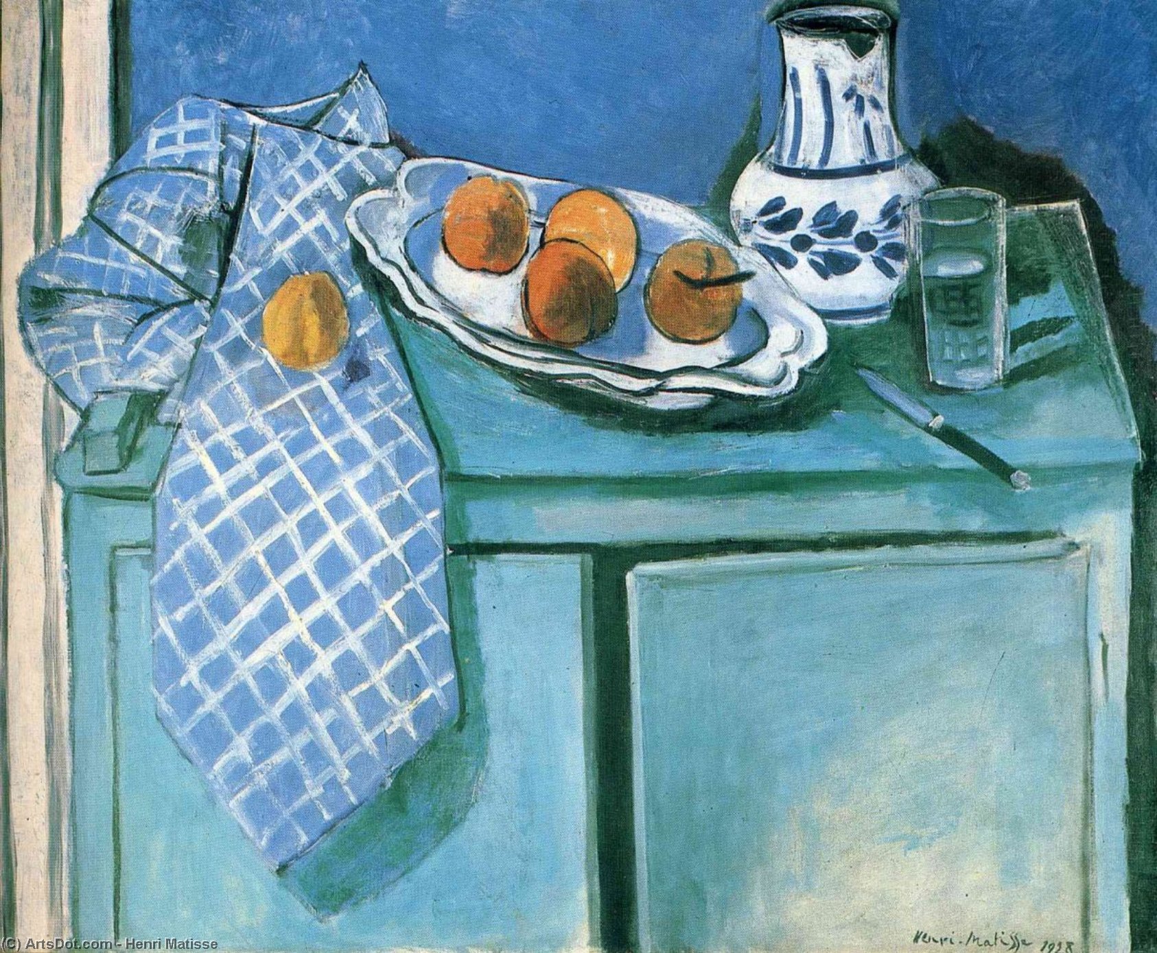WikiOO.org - Encyclopedia of Fine Arts - Målning, konstverk Henri Matisse - Still Life (13)