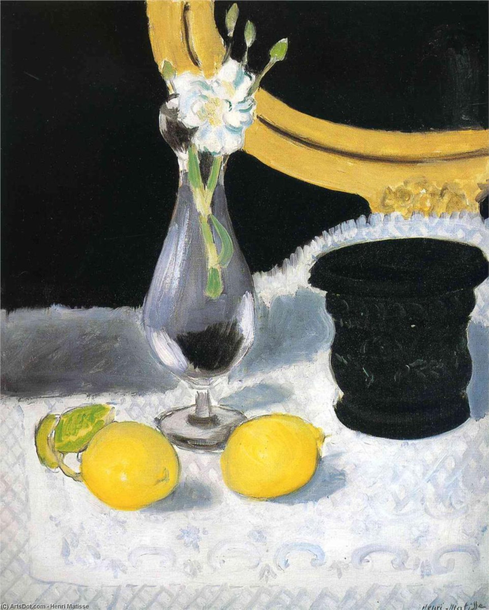 WikiOO.org - Encyclopedia of Fine Arts - Malba, Artwork Henri Matisse - Still Life (18)