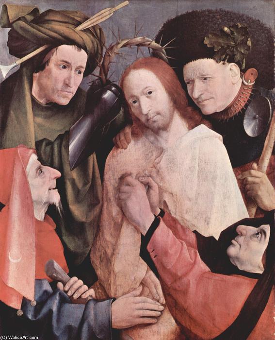 Wikioo.org - Bách khoa toàn thư về mỹ thuật - Vẽ tranh, Tác phẩm nghệ thuật Hieronymus Bosch - Crowned with Thorns