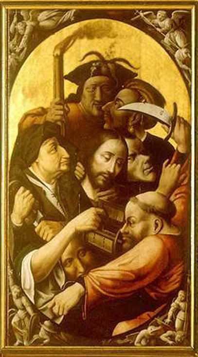 WikiOO.org - دایره المعارف هنرهای زیبا - نقاشی، آثار هنری Hieronymus Bosch - Passion of the Christ