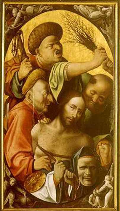Wikoo.org - موسوعة الفنون الجميلة - اللوحة، العمل الفني Hieronymus Bosch - Passion of the Christ