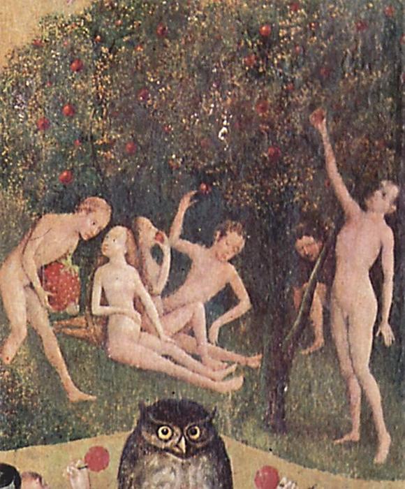 Wikioo.org - สารานุกรมวิจิตรศิลป์ - จิตรกรรม Hieronymus Bosch - The Garden of Earthly Delights (detail) (31)