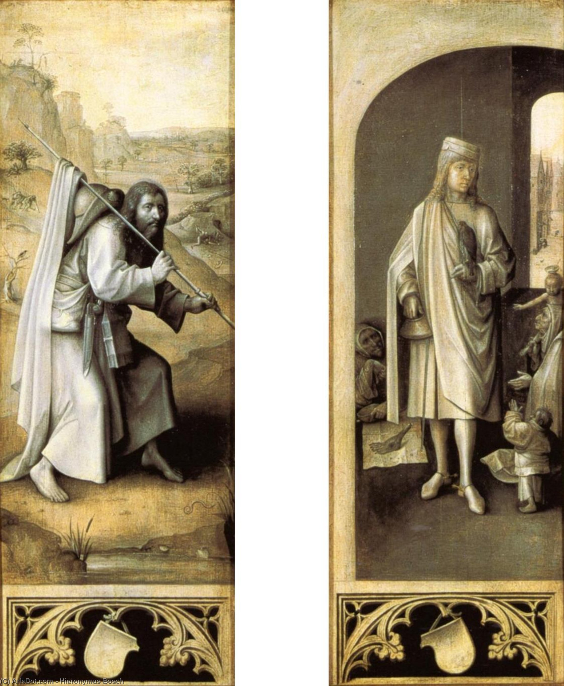WikiOO.org - Enciclopédia das Belas Artes - Pintura, Arte por Hieronymus Bosch - The Last Judgment (detail)