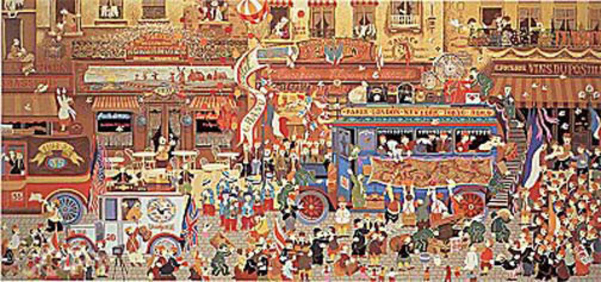 Wikioo.org - The Encyclopedia of Fine Arts - Painting, Artwork by Hiro Yamagata - Normandies