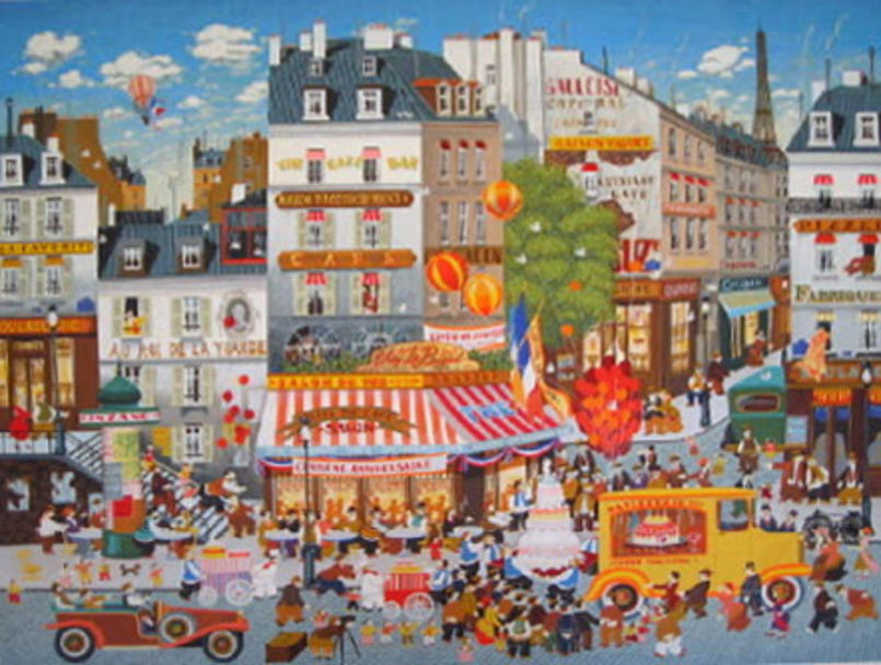 Wikioo.org - The Encyclopedia of Fine Arts - Painting, Artwork by Hiro Yamagata - Centieme Anniversaire