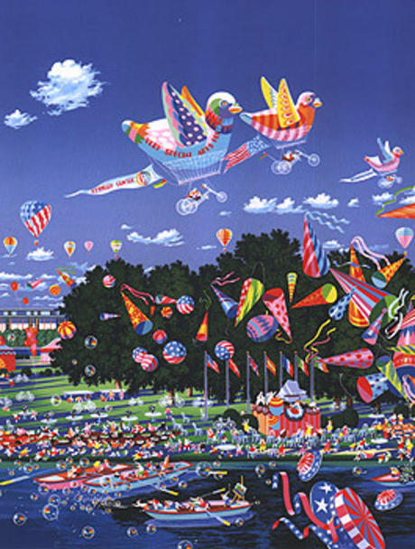 Wikioo.org - The Encyclopedia of Fine Arts - Painting, Artwork by Hiro Yamagata - Very Special Celebration