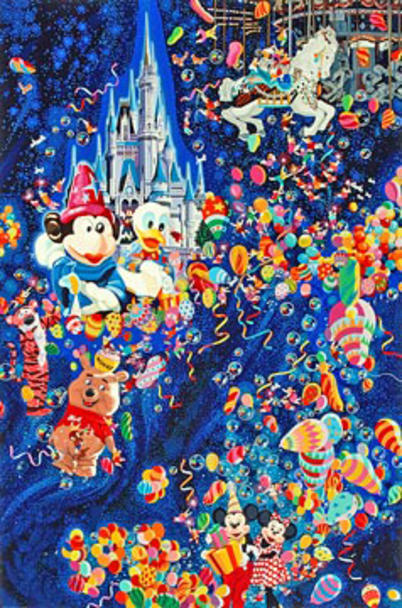 WikiOO.org - אנציקלופדיה לאמנויות יפות - ציור, יצירות אמנות Hiro Yamagata - Dream of Disney