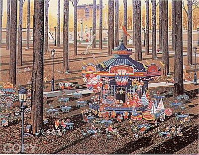 Wikioo.org - The Encyclopedia of Fine Arts - Painting, Artwork by Hiro Yamagata - Accordian Player